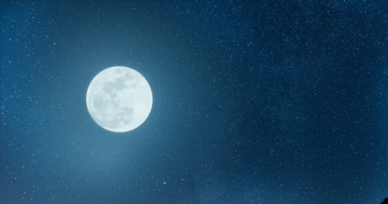 Śnieżny Księżyc rozświetli Polskę. Niezwykła pełnia już 1 lutego