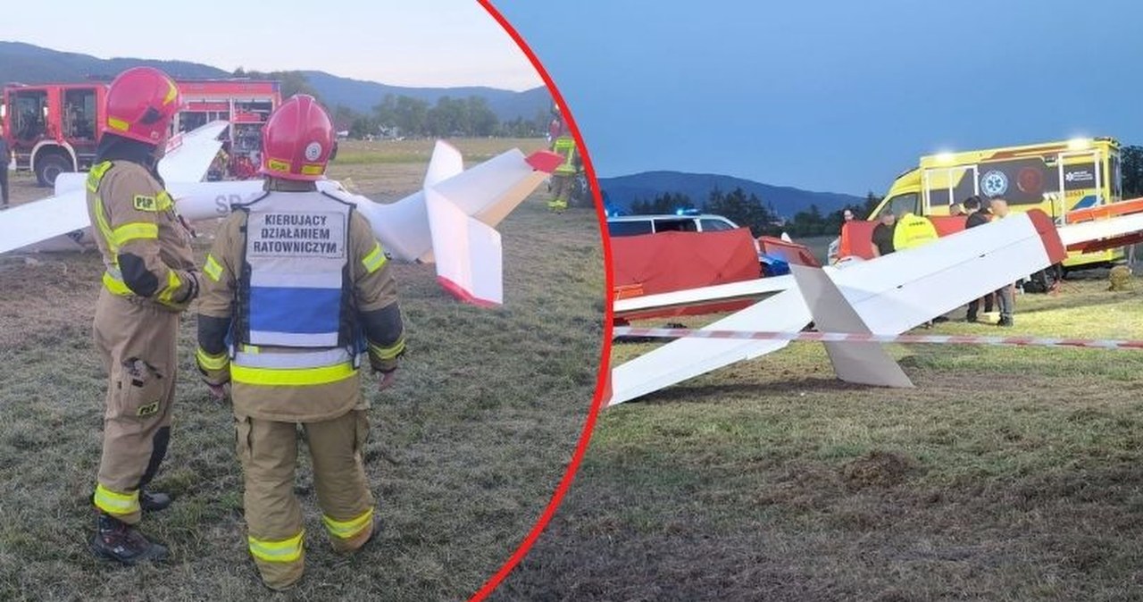 Tragiczny wypadek szybowca w Bielsku-Białej. Nowe informacje