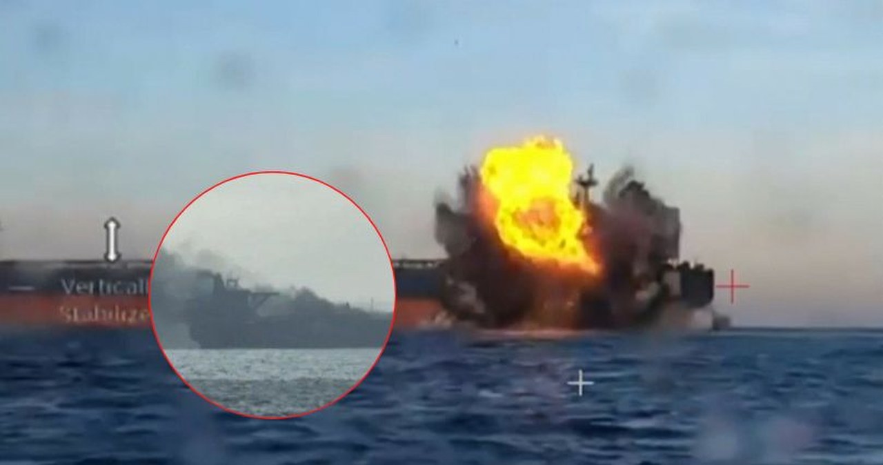 Atak dronów na tankowiec płynący do Rosji. Elbus gwałtownie zmienia kurs