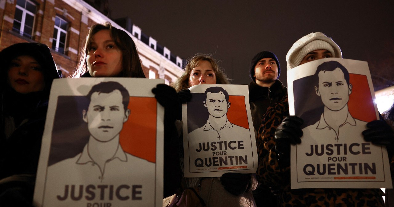 Macron reaguje na śmierć młodego nacjonalisty. "Zróbcie porządek w swoich szeregach"