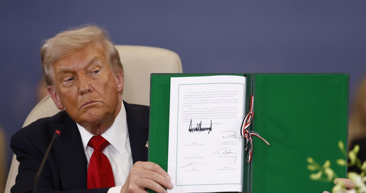 ​Plan pokojowy Trumpa napotyka przeszkody. "Robota nie została zakończona"