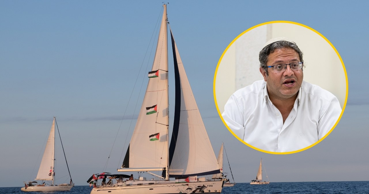 ​"Powinni trafić do więzienia". Izraelski minister o uczestnikach misji do Strefy Gazy