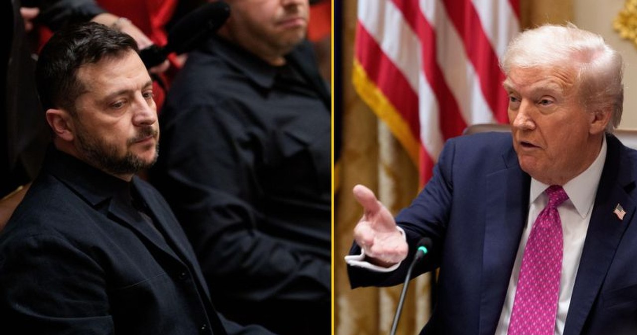 "Napięta atmosfera" w Białym Domu. Ukraińskie media o spotkaniu Trumpa z Zełenskim