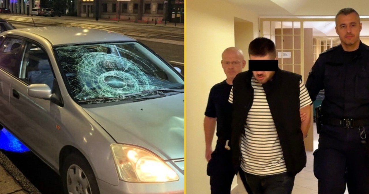 Potrącił 25-latkę i uciekł. Gruzin w rękach stołecznych policjantów