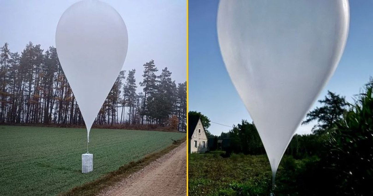 Przemytnicze balony z Białorusi. Jest pilny apel służb