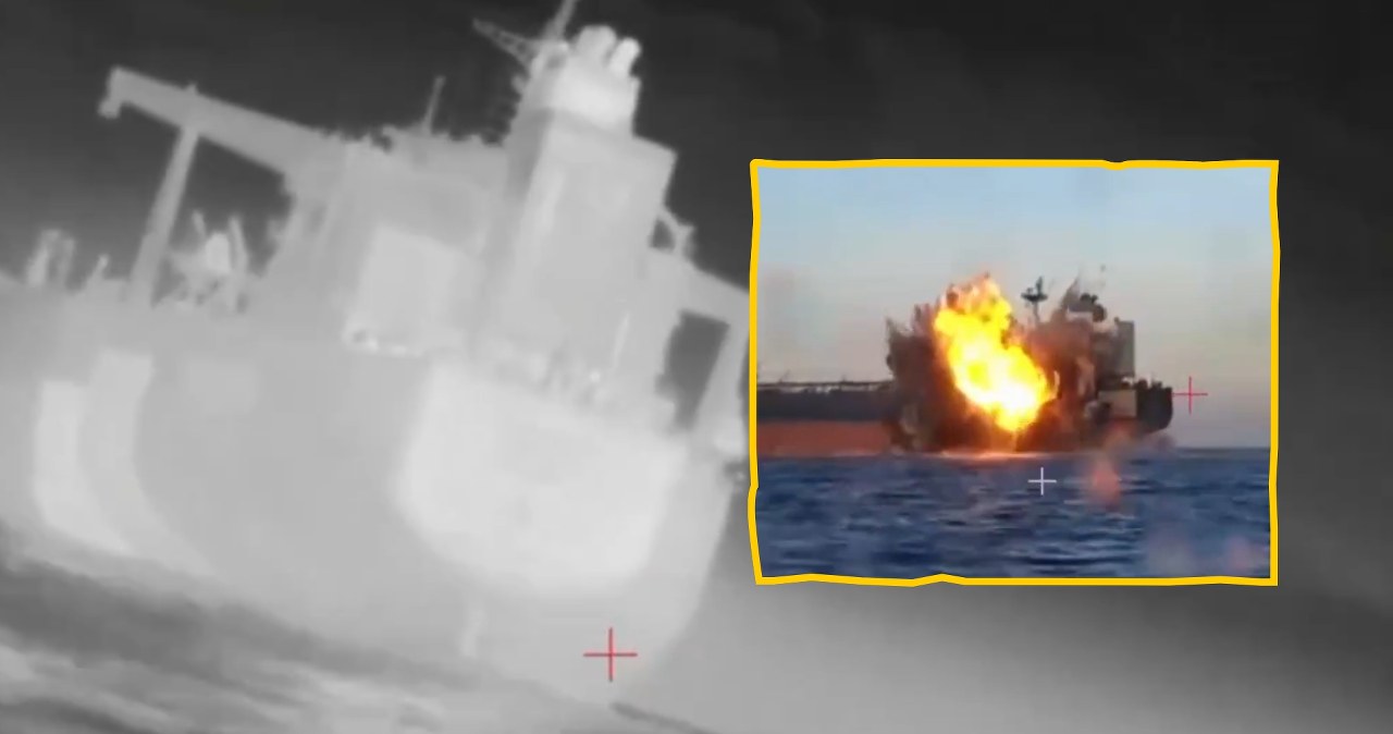 Cios dla floty cieni. Drony morskie Sea Baby w akcji