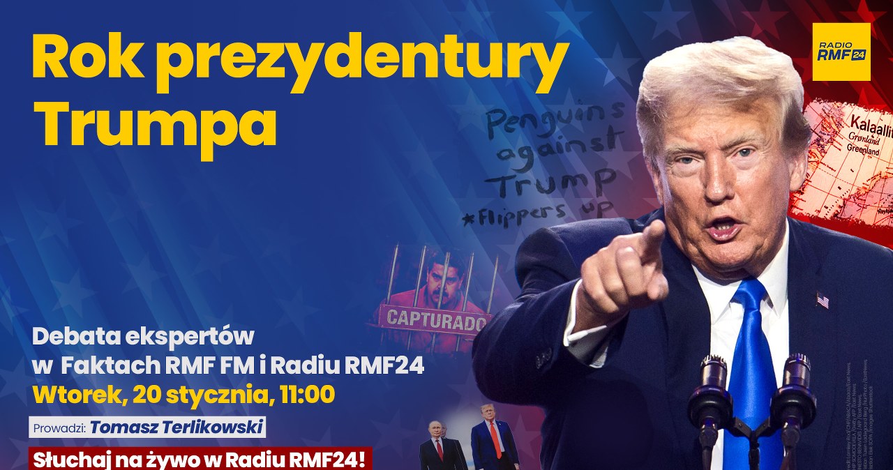 "Rok Trumpa". Debata w Radiu RMF24 i Faktach RMF FM