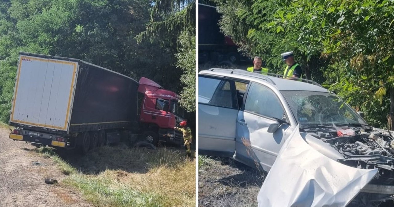 Poważny wypadek w Mazowieckiem. Pięć osób, w tym dzieci, w szpitalu