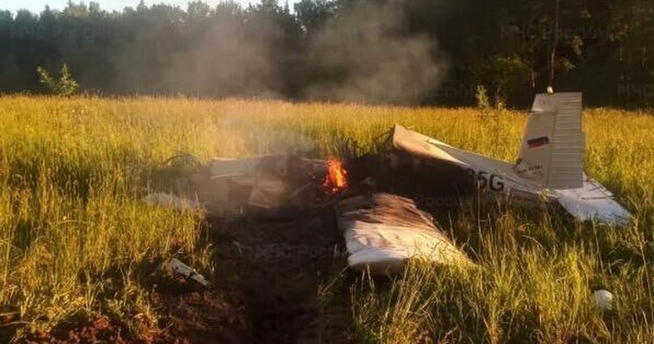 Samolot runął w obwodzie moskiewskim. Nie żyją dwie osoby