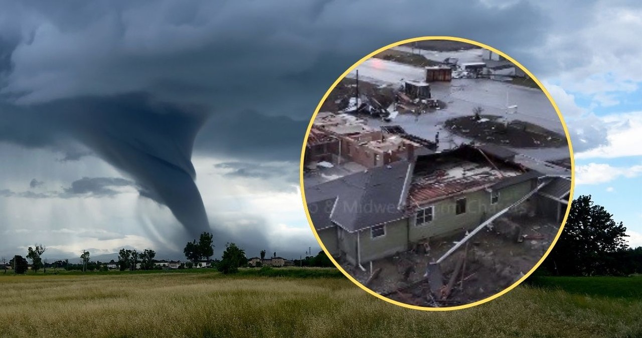 Tornada, grad wielkości piłek i rekordowe upały. Kataklizm w środkowych stanach USA