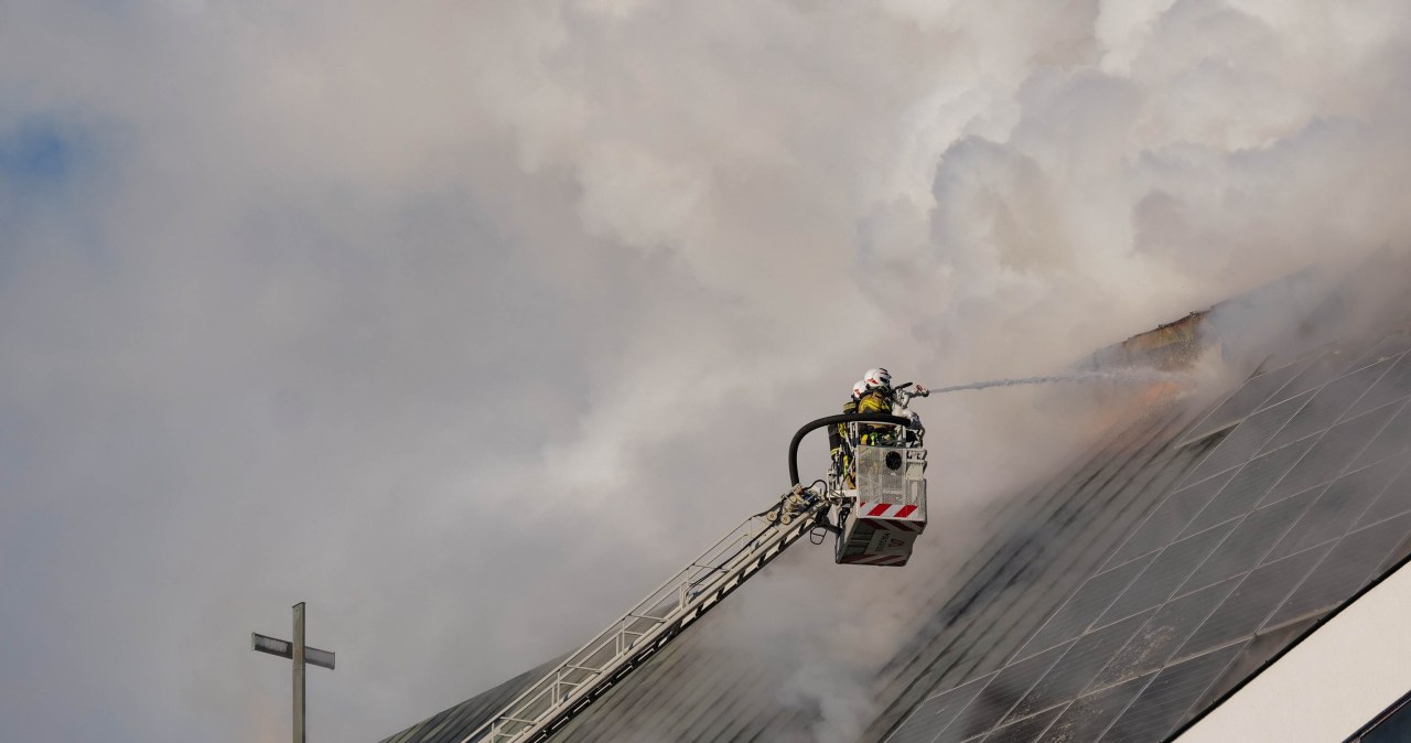 Pożar kościoła w Lublinie. Nadzór budowlany nie ma dobrych wieści