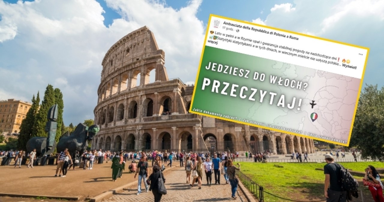 Wybierasz się do Rzymu? Ambasada ma dla ciebie ważne rady