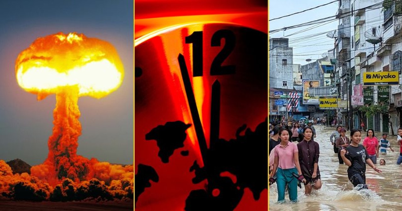 Ludzkość 85 sekund od zagłady. Przesunięto wskazówki zegara