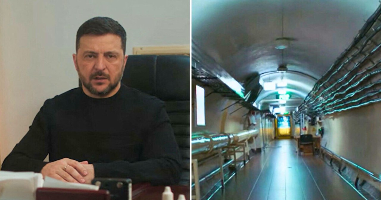 Zełenski pokazał swój bunkier. To tam podejmowano najważniejsze decyzje