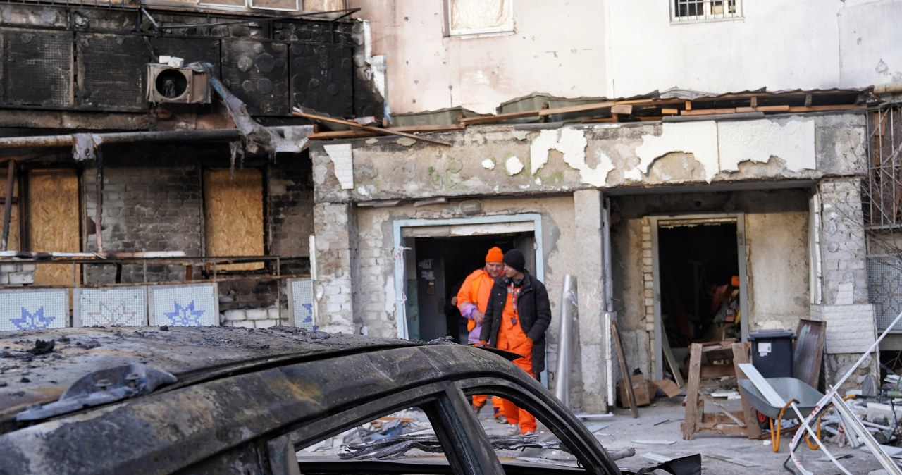 Niemowlę wśród rannych po ataku rosyjskich dronów na Odessę