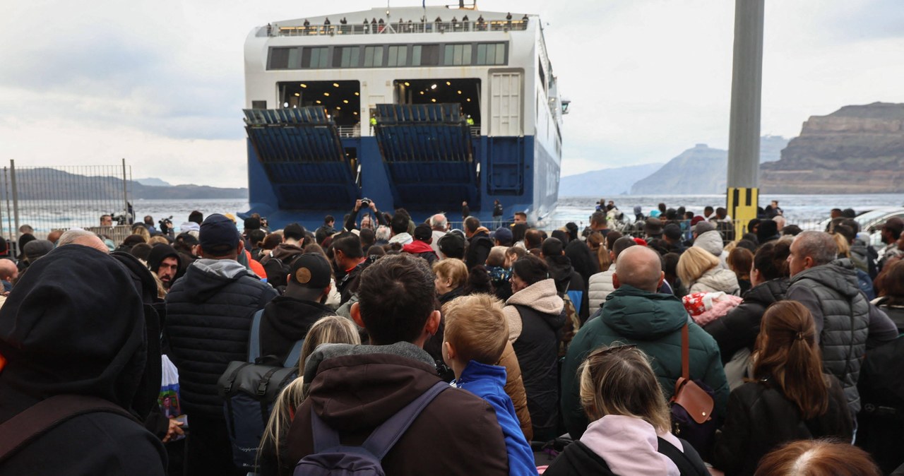 Wstrząsy na Santorini, stan nadzwyczajny. Premier o aktualnej sytuacji