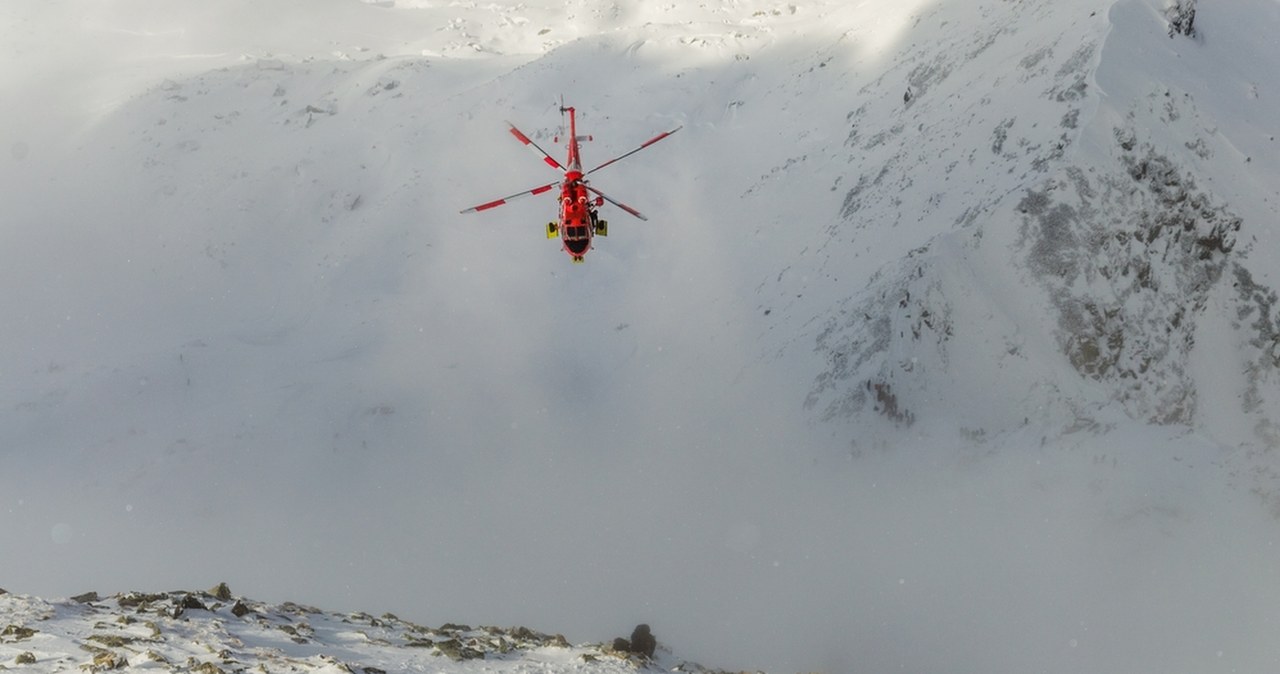 Ewakuacja w Tatrach. TOPR pracował siedem godzin