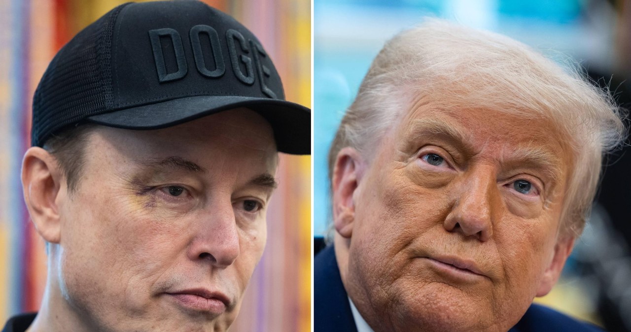 Rozwód Muska i Trumpa. "Tego nie mógł mu darować"