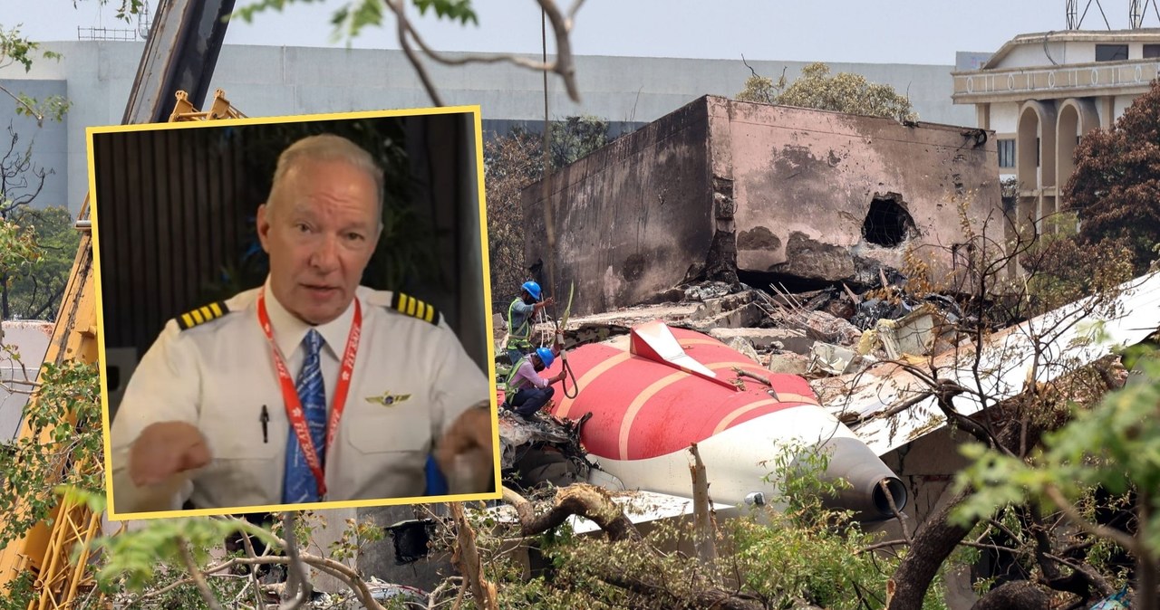 "Jeden prosty błąd". Pilot o przyczynach katastrofy w Indiach