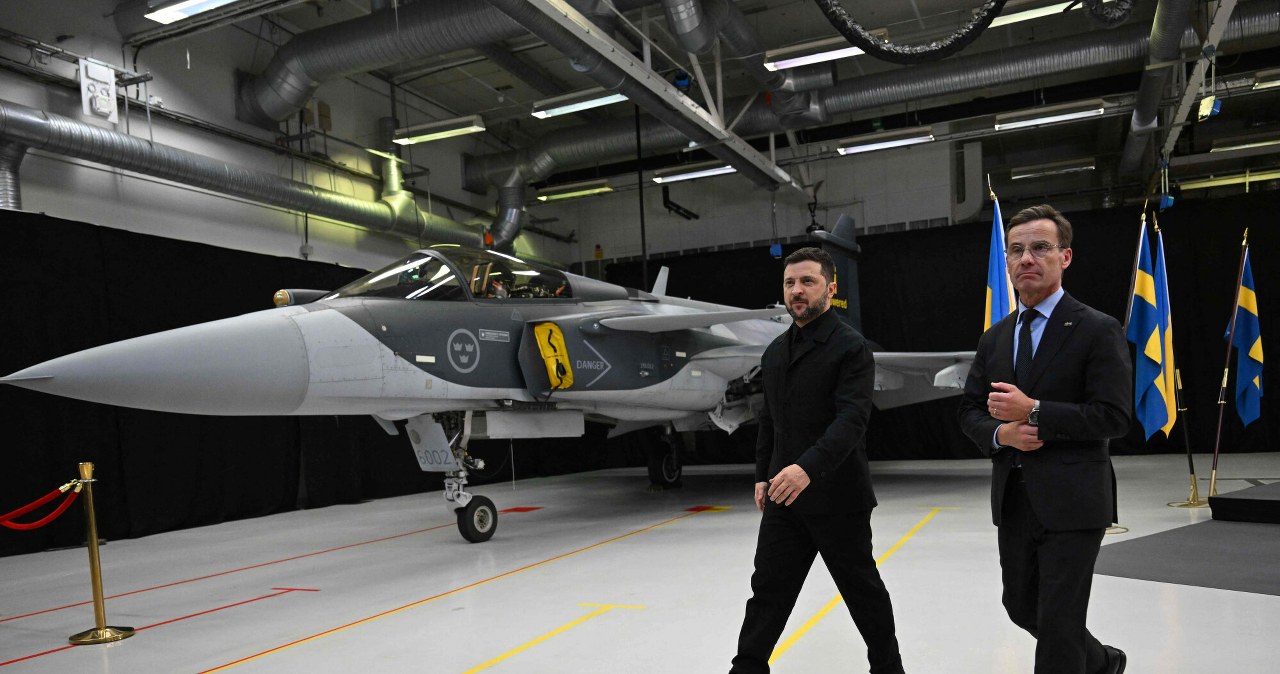 Nie Tomahawki, a Gripeny, nie USA, a Szwecja. Ukraina szuka wsparcia