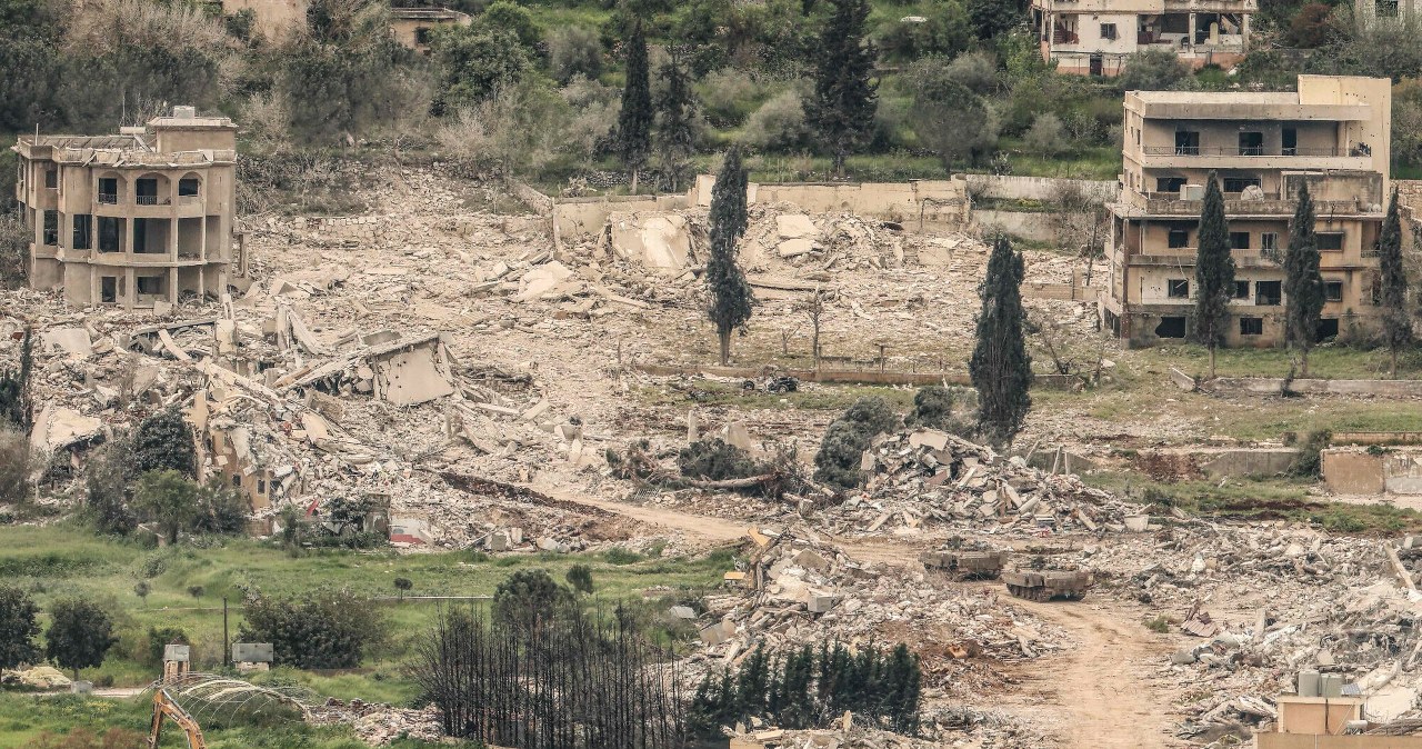 Liban niczym Strefa Gazy. Dlaczego Izrael niszczy przygraniczne wioski?