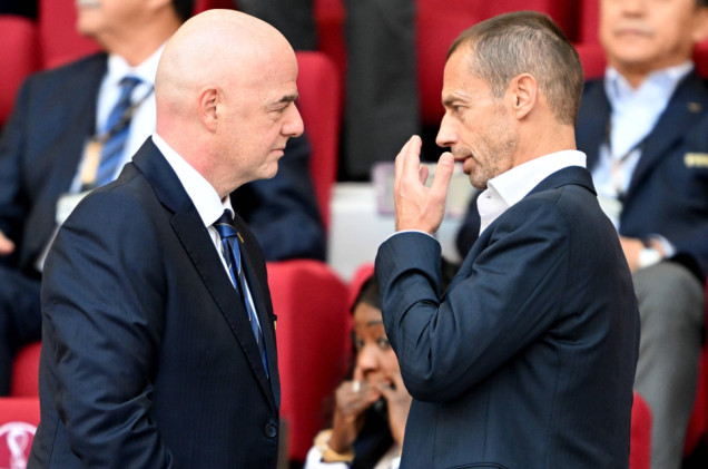 To już konflikt? Szef UEFA zbojkotował finał mundialu