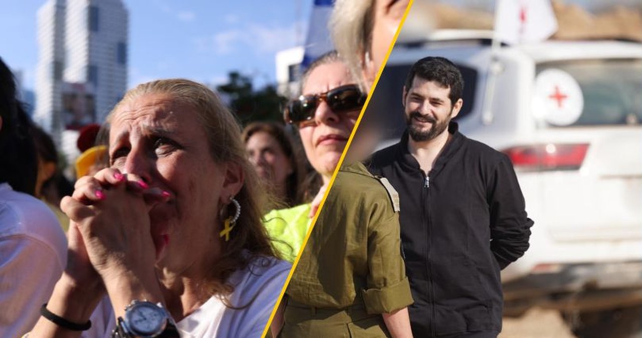 Aktor wśród uwolnionych przez Hamas zakładników. Trump w Knesecie