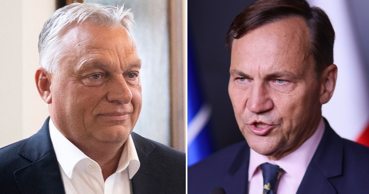 Orban reaguje na rosyjskie drony w Polsce. Sikorski ostro odpowiada: Nie, Victorze