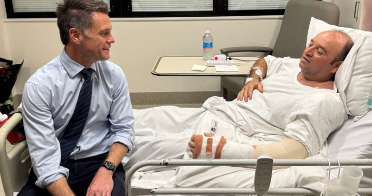 "Zrobiłbym to jeszcze raz". Pierwsze słowa bohatera z Bondi Beach prosto ze szpitala