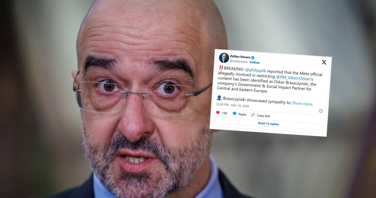 Burza wokół Facebooka na Węgrzech. Rzecznik Orbana oskarża Polaka z nazwiska