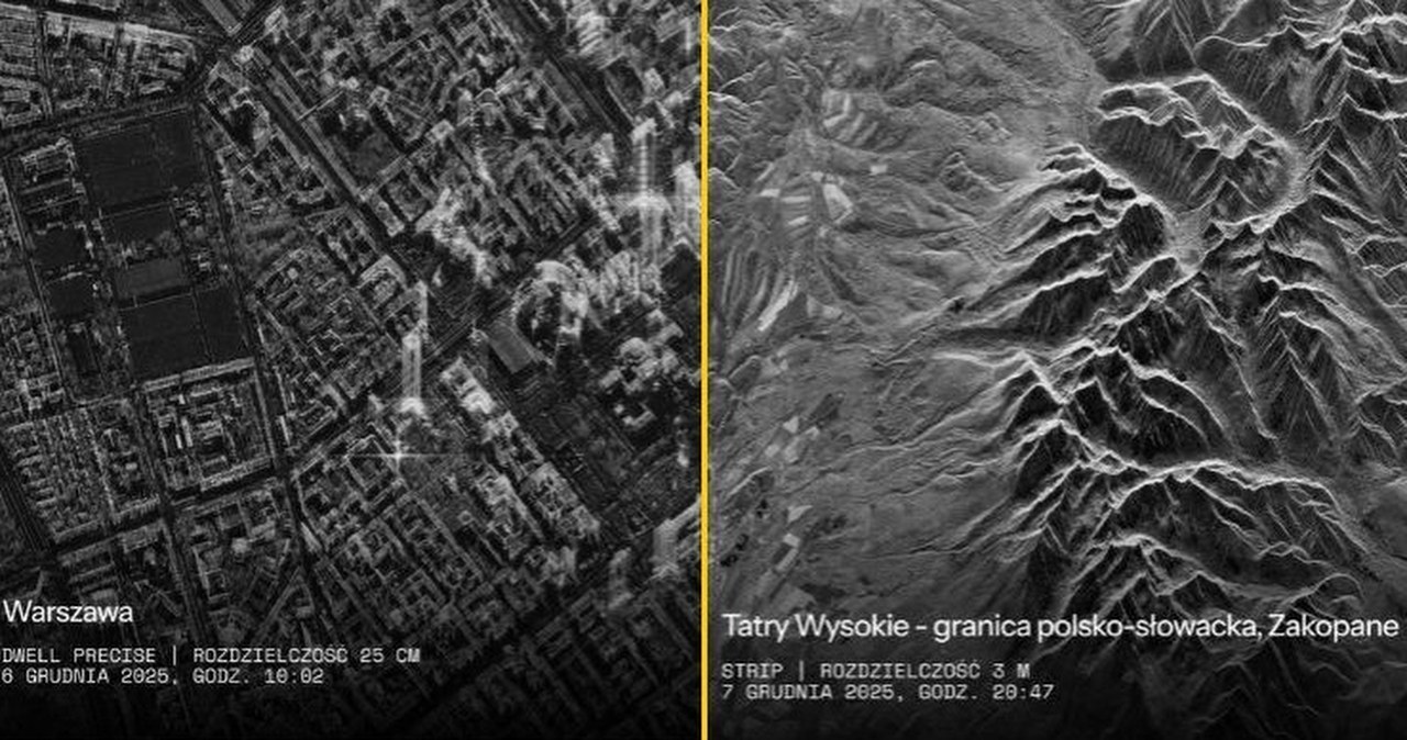 Od morza do Tatr: Polska w obiektywie polskiego satelity