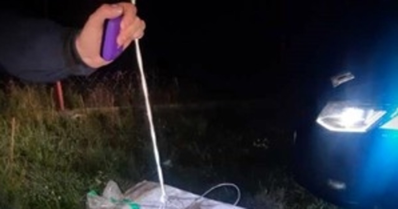 Przemyt jak z filmu. Papierosy przyleciały balonem z Białorusi