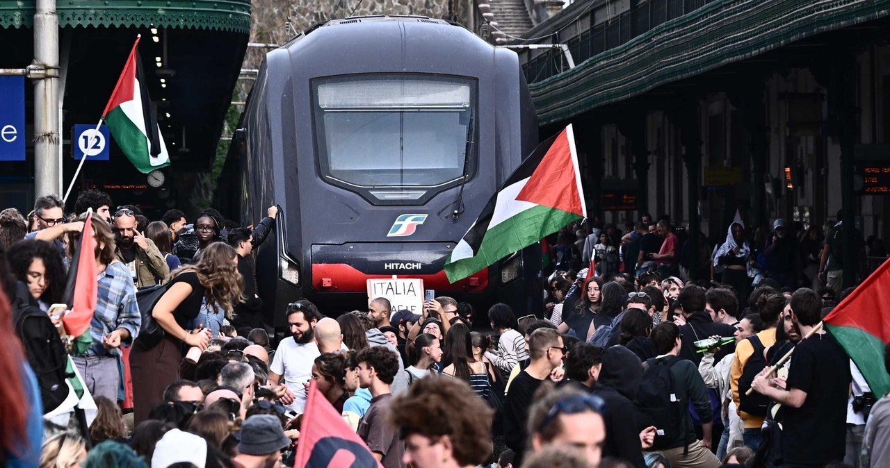 "Nie" dla działań Izraela. Miliony Włochów wyszły na ulice