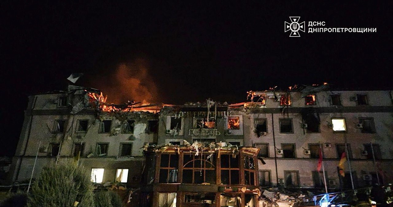 Rosyjski atak na Krzywy Róg. Są zabici i ranni