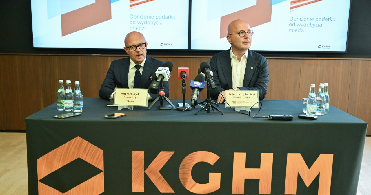 Prezes KGHM odwołany, akcje w dół. UKNF wkroczył do akcji