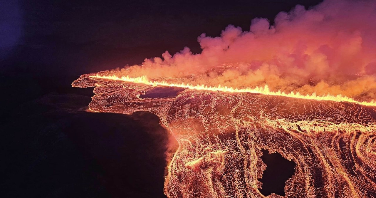 ​Erupcja wulkanu na Islandii. Ewakuowano turystów