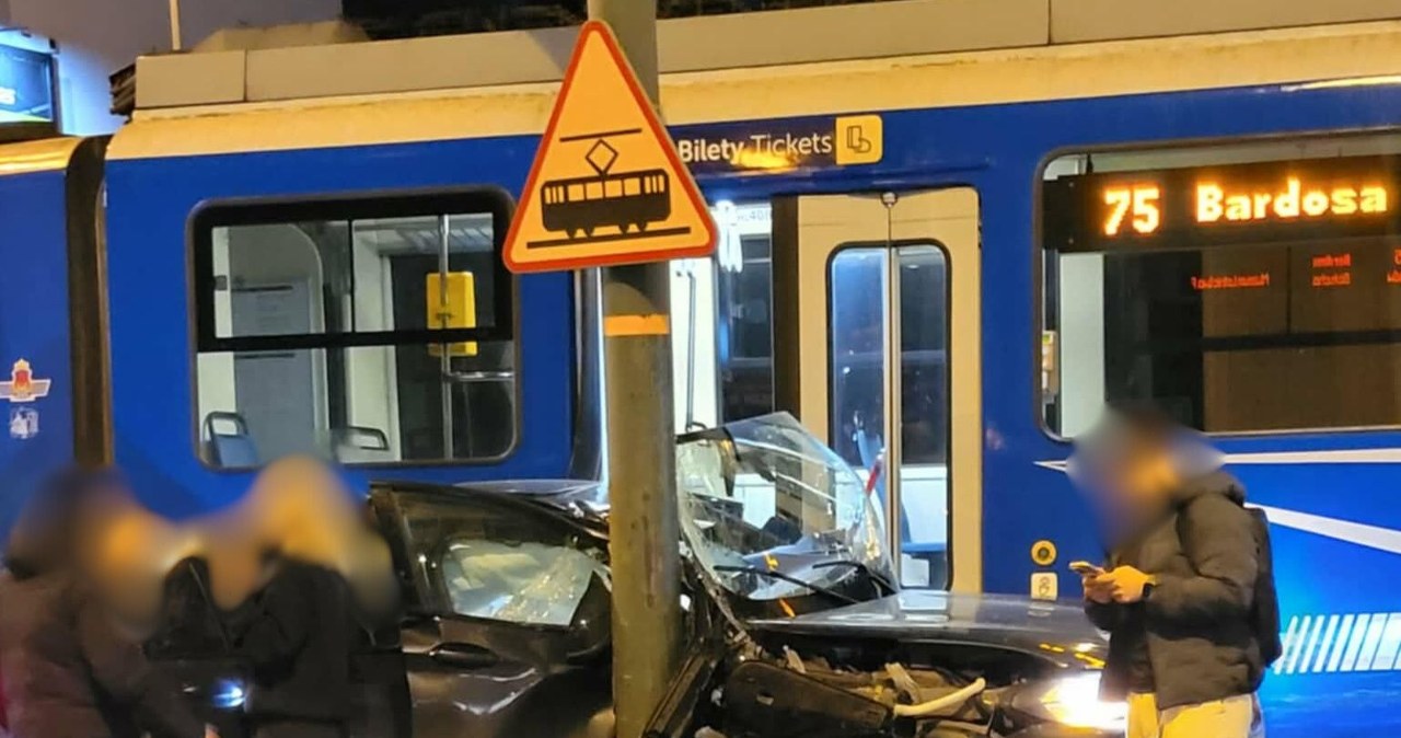 Poważny wypadek w centrum Krakowa
