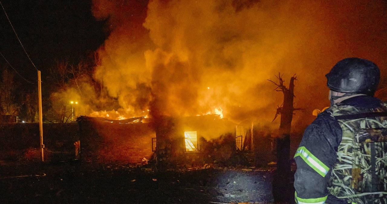 Alarm w całej Ukrainie. Zmasowane uderzenie z powietrza