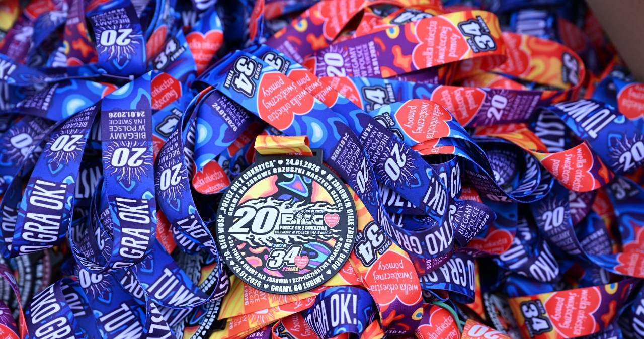 Bieg Wielkich Serc w Krakowie. Setki uczestników pobiegły dla WOŚP