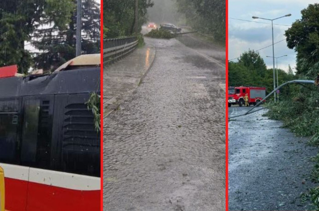 Kilka osób rannych, wywrotki jachtów, setki interwencji. Katastrofalne skutki nawałnic