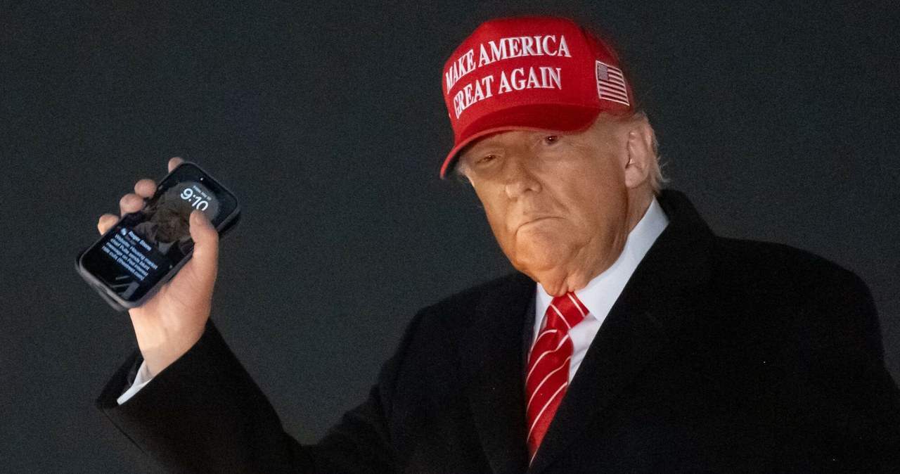 Mężczyzna wtargnął do posiadłości Trumpa. Miał zaskakujące plany