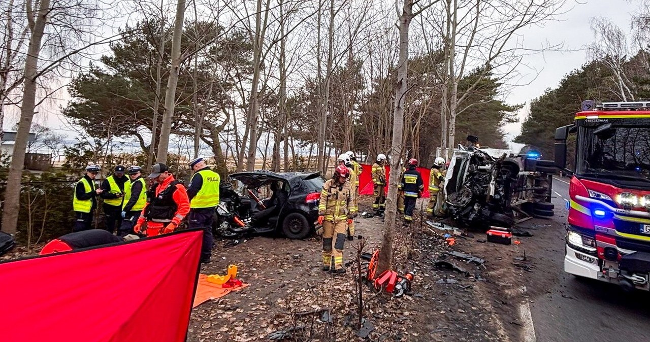 Tragedia nad morzem. Zablokowali drogę na Hel
