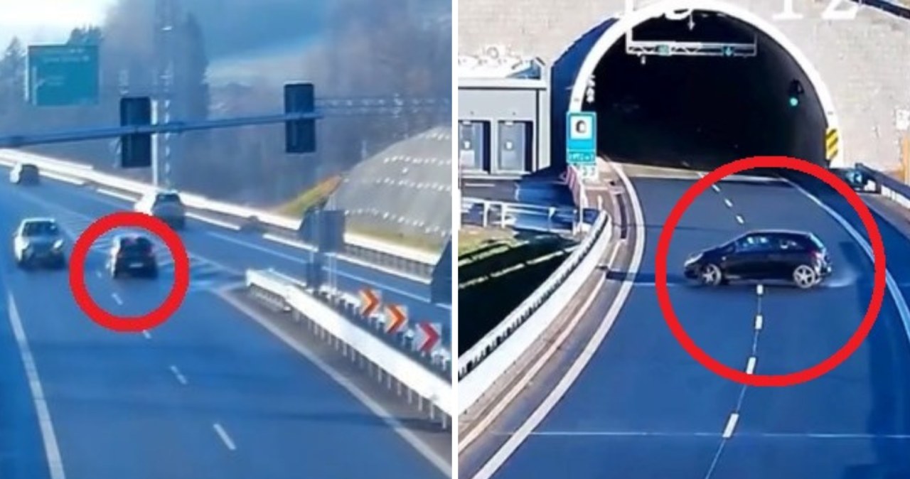 Koszmarna nieodpowiedzialność na ekspresówce. Policja pokazała nagranie