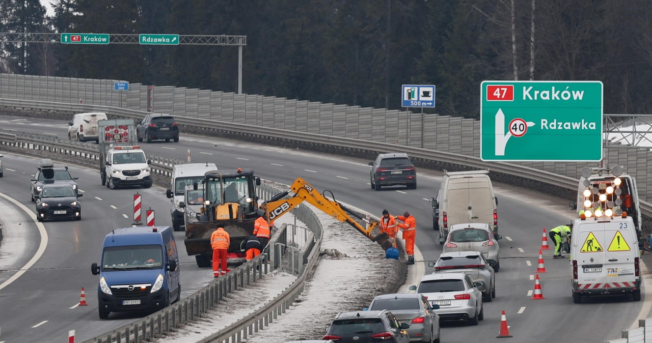 Od poniedziałku utrudnienia na zakopiance. Kierowcy muszą uzbroić się w cierpliwość