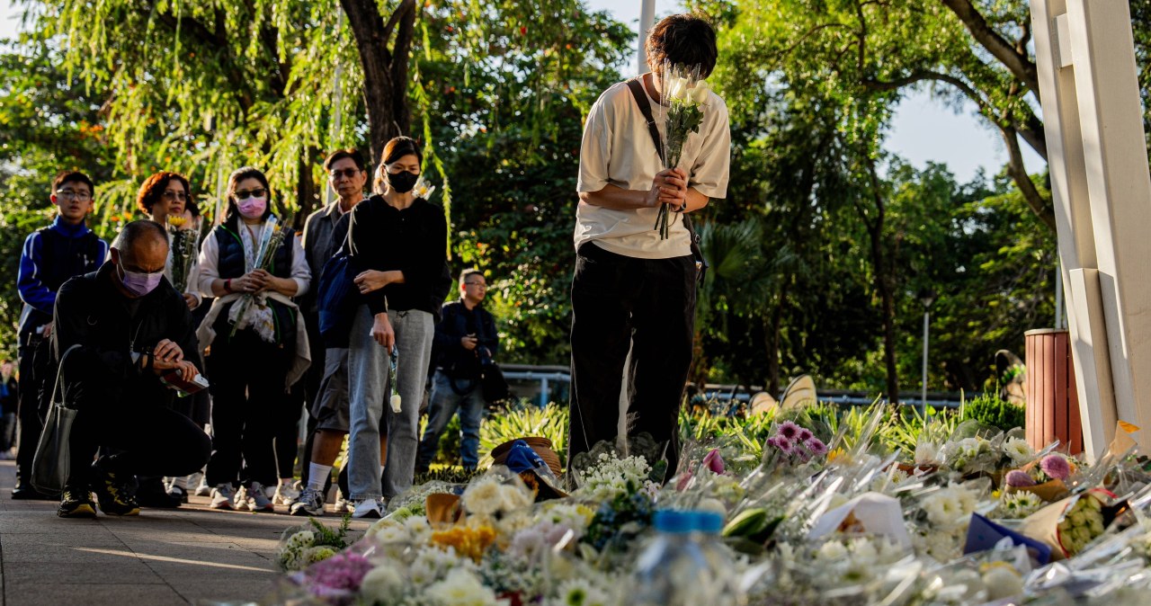 Hongkong pogrążony w żałobie. Liczba ofiar pożaru wzrosła