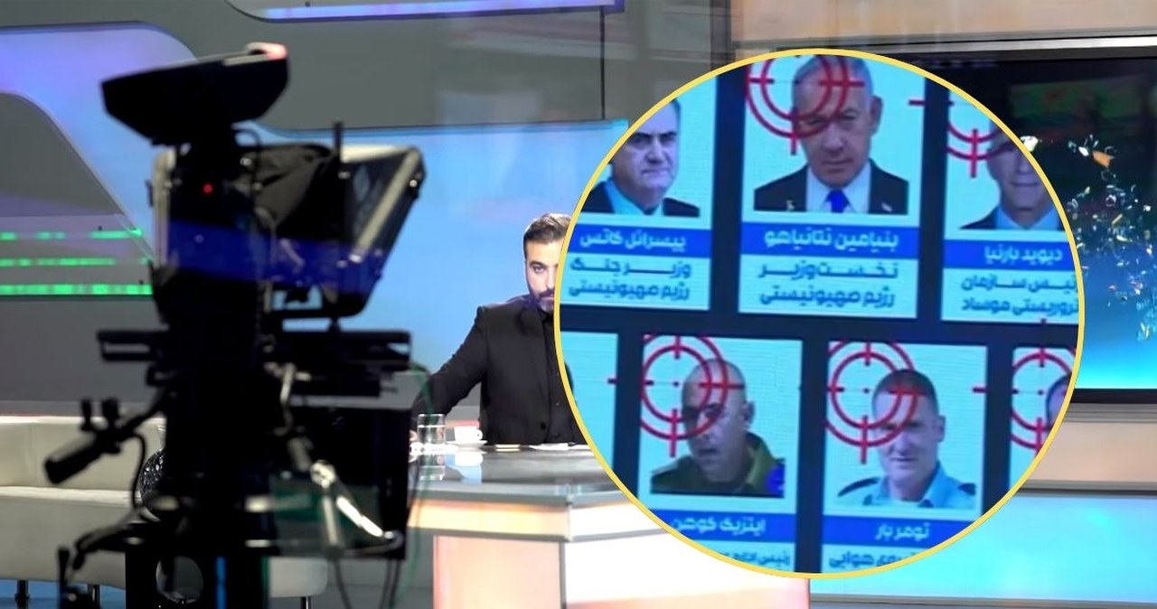 "Ustalimy czas waszej śmierci". Irańska telewizja pokazała listę celów
