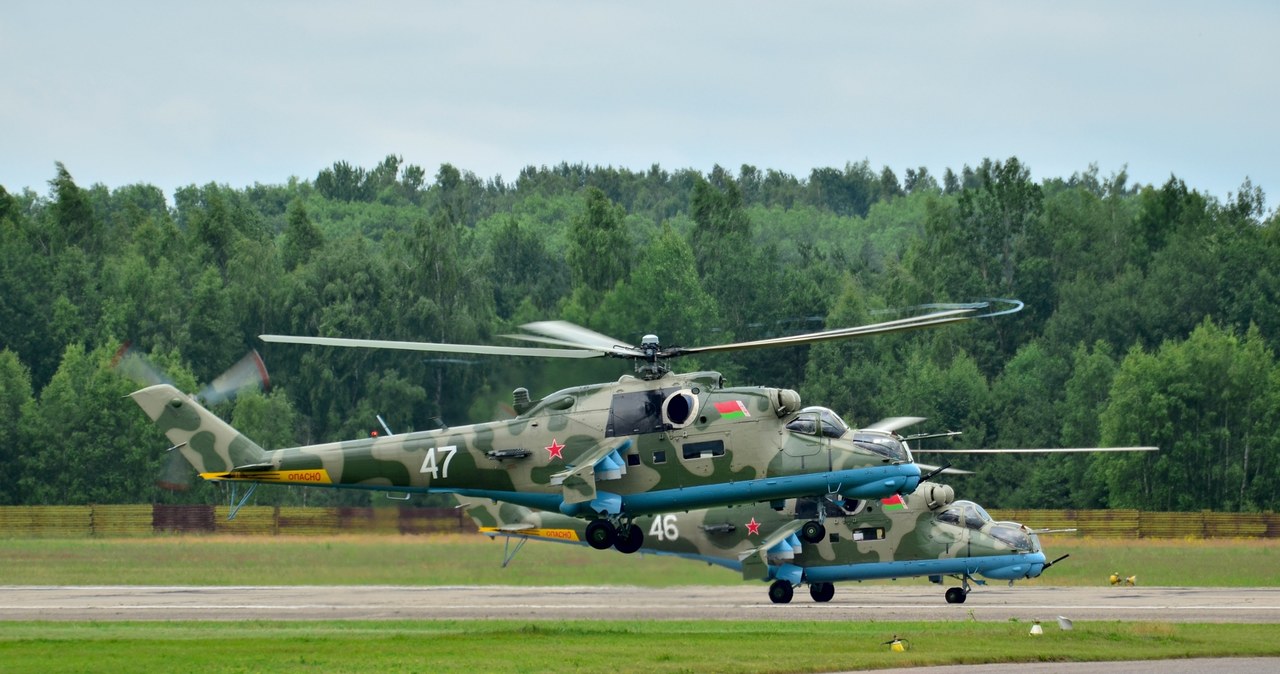 ​Białorusini strącili rosyjski dron. Leciał nad Ukrainę