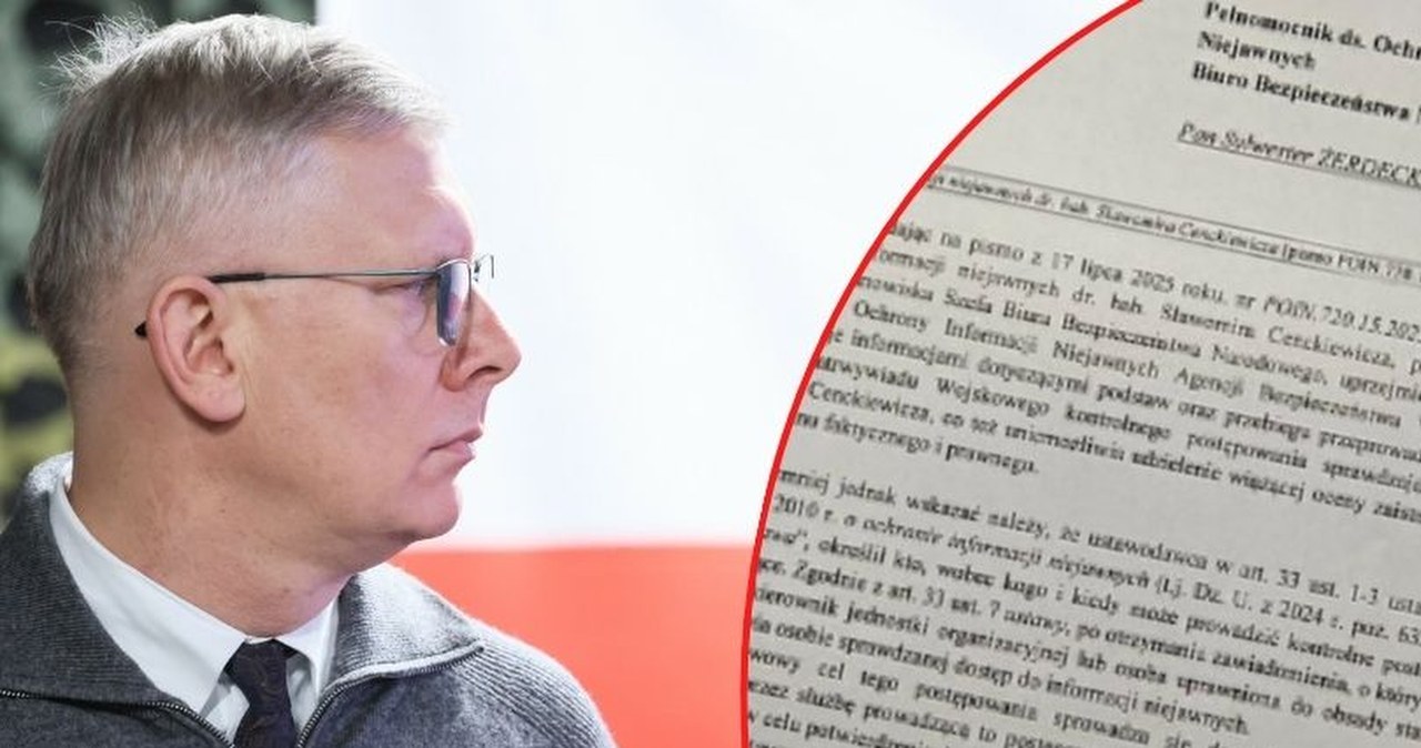 Cenckiewicz w tarapatach? Bitwa na dokumenty ws. dostępu do informacji niejawnych