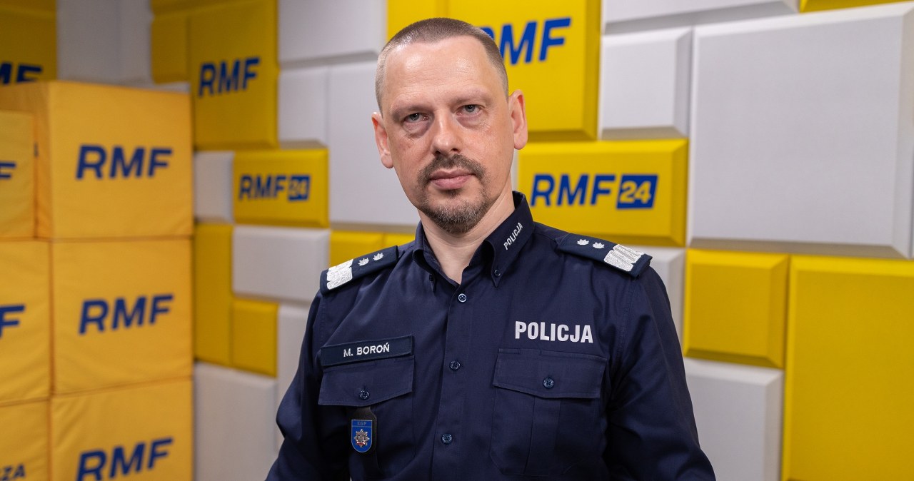 Komendant Główny Policji gościem Porannej rozmowy w RMF FM