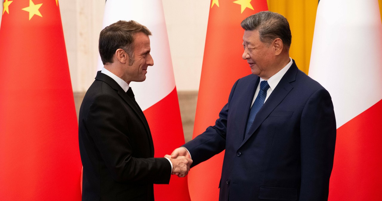 Macron w Pekinie. Ważne oświadczenie Francji i Chin